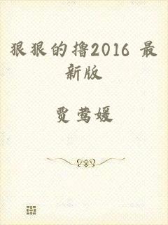 狠狠的撸2016 最新版